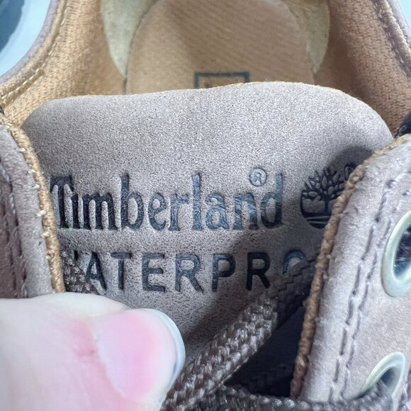 Timberland Men\'s Stormbuck Waterproof Brown Leather Oxfords Lace Up Size 7.5 main image 8
